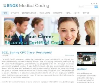 Enosmedicalcoding.com(Enos Medical Coding) Screenshot