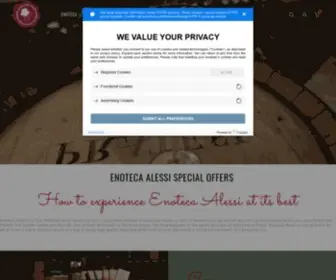 Enotecaalessi.it(Enoteca Alessi) Screenshot