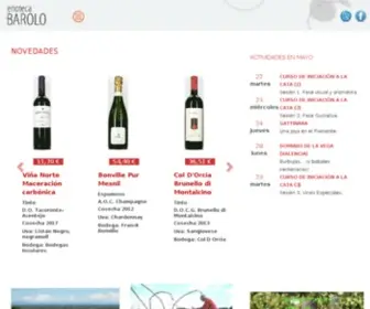 Enotecabarolo.com(10 % de descuento Burdeos) Screenshot