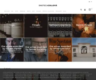 Enotecacollova.com(Enotecacollova) Screenshot