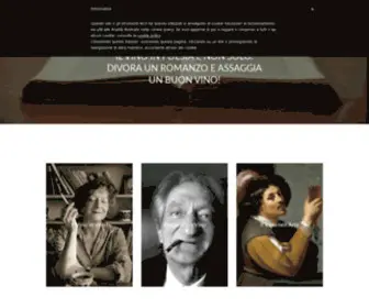 Enotecaletteraria.it(Il blog sui libri e sul vino) Screenshot