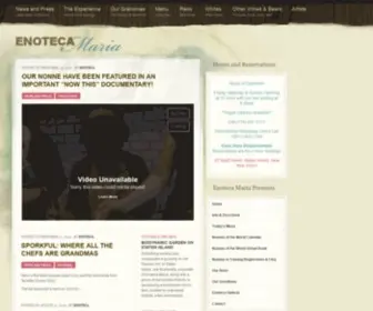 Enotecamaria.com(Enotecamaria) Screenshot