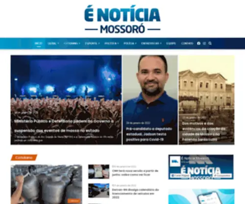 Enoticiamossoro.com.br(Enoticiamossoro) Screenshot