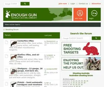 Enoughgun.com(Shooting forum) Screenshot