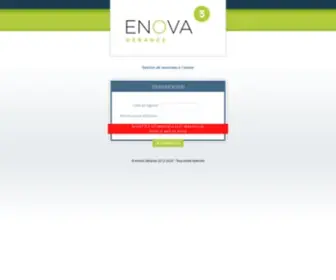 Enova-Gerance.com(Identification) Screenshot