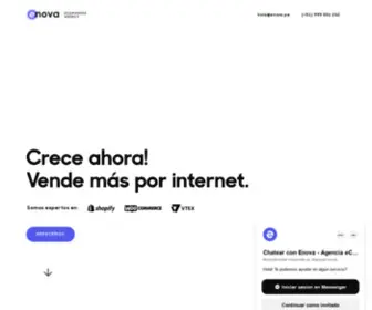 Enova.pe(Enova Agency) Screenshot