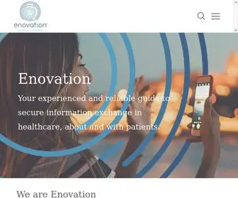 Enovationgroup.com(Care to Connect) Screenshot