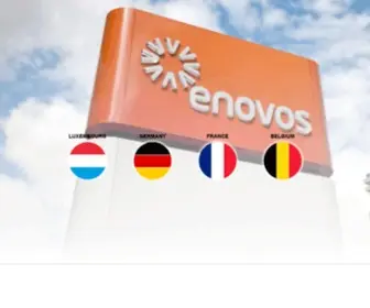 Enovos.eu(Bienvenue sur le site du groupe Enovos) Screenshot