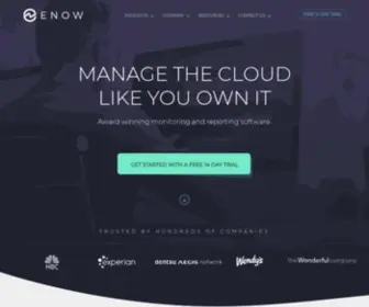 Enowsoftware.com(Award-Winning Monitoring and Reporting Tools) Screenshot
