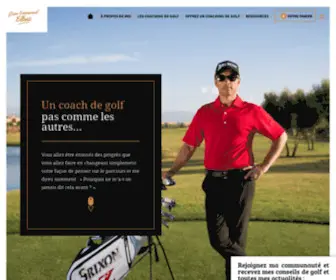 Enphasegolf.com(Jean-Emmanuel Elbaz coach de golf à Paris) Screenshot