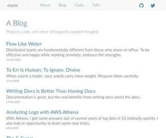 Enpiar.com(A Blog) Screenshot