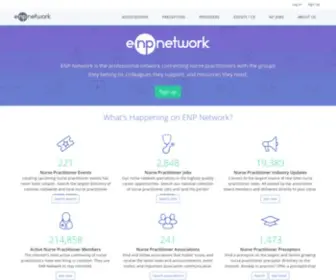 Enpnetwork.com(The professional network) Screenshot