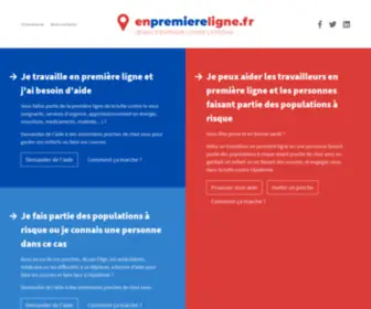 Enpremiereligne.fr(En première ligne) Screenshot