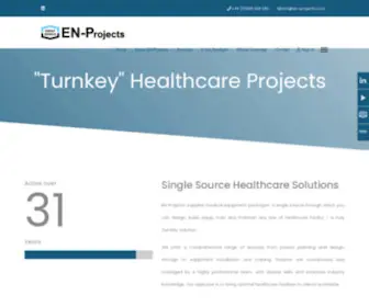 Enprojects.com(Enraf-Nonius Projects) Screenshot