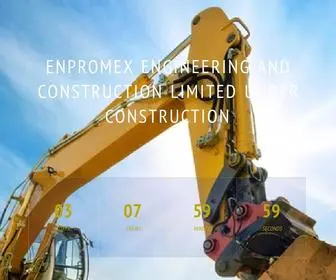 Enpromex.com(Enpromex Engineering and Construction Limited) Screenshot