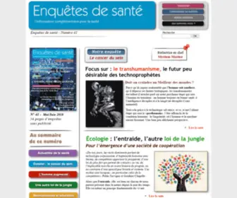 Enquetesdesante.com(Enquetesdesante) Screenshot