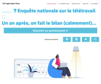 Enqueteteletravail.fr(Générateur) Screenshot