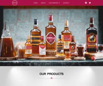 Enrica.co.in(Enrica's Indian Brandy) Screenshot