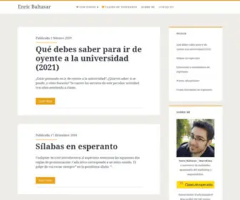 Enricbaltasar.com(Enric Baltasar) Screenshot