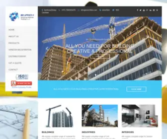 Enrichbm.com(Enrich Building Material Trading L.L.C) Screenshot