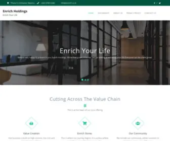 Enrich.co.ls(Enrich Your Life) Screenshot