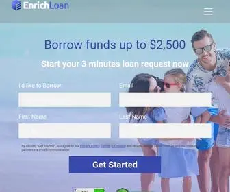 Enrichloan.com(Enrich Loan) Screenshot