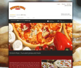 Enricos-Pizza.com(Enrico's Pizza) Screenshot