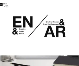 Enriquearmani.com(Enrique Armani Rodriguez) Screenshot