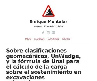 Enriquemontalar.com(Enrique Montalar) Screenshot