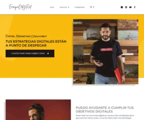 Enriqueortizrod.com(Consultor de Marketing Digital En Cancún) Screenshot