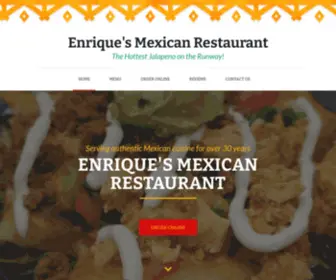 Enriquesmexicanrestaurant.com(Enrique's Mexican Restaurant) Screenshot