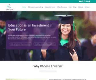 Enrizon.com(Homepage) Screenshot