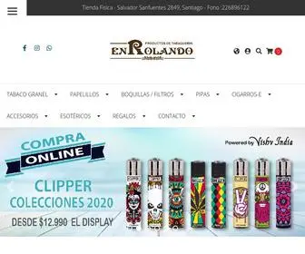 Enrolando.cl(Primera Tabaqueria Online de Chile) Screenshot