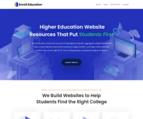 Enrolleducation.com(Enroll Education) Screenshot