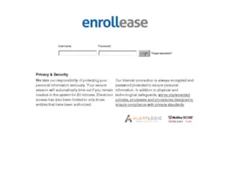 Enrollmentsite.com(EnrollEase) Screenshot