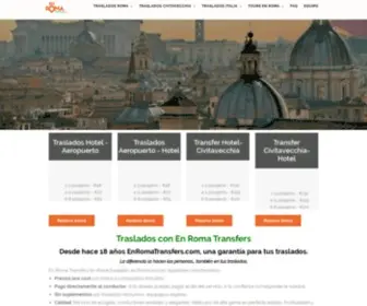 Enromatransfers.com(En Roma Transfers) Screenshot