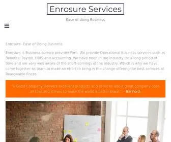 Enrosure.com(Enrosure Services) Screenshot