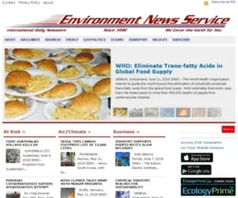 ENS-Newswire.com(%environment_news) Screenshot