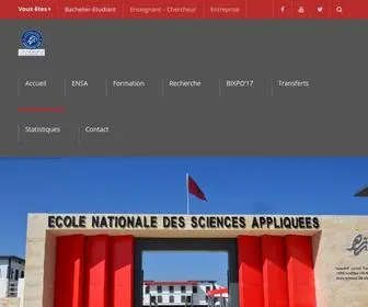 Ensa-Agadir.ac.ma(Ecole) Screenshot