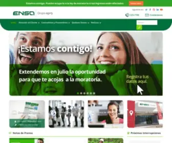 Ensa.com.pa(Bienvenido a ENSA) Screenshot