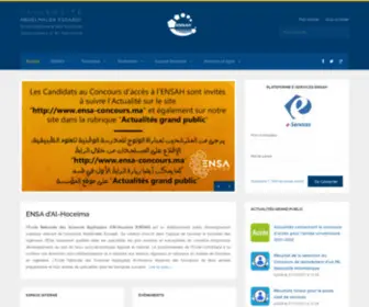Ensah.ma(Ecole Nationale des Sciences Appliquées Al Hoceima) Screenshot