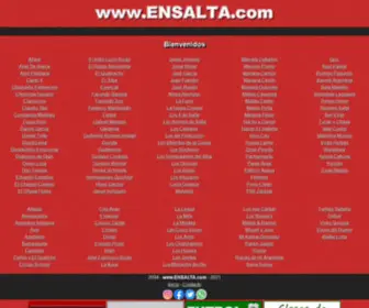 Ensalta.com(Información de Artistas) Screenshot