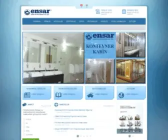 Ensargemi.com(Ensar Gemi ve Yan Sanayi Ltd) Screenshot