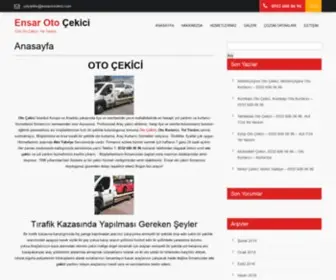 Ensarotocekici.com(Oto Çekici) Screenshot