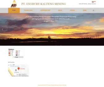 Ensbury.com(ENSBURY KALTENG MINING) Screenshot
