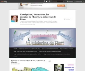 Enseignant-Medecine-DE-L-Ame.com(Travail en connexion avec les Anges et les Archanges... pendant les soins et les stages. Tel) Screenshot