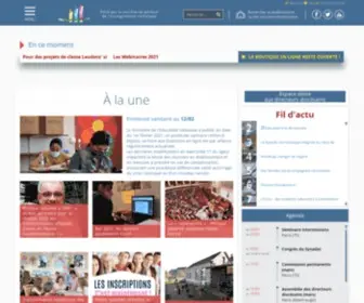 Enseignement-Catholique.fr(Enseignement catholique en France) Screenshot