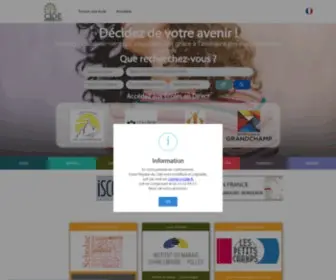 Enseignement-Prive.fr(LE CIDE) Screenshot
