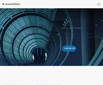 Ensembleip.com(Ensemble IP) Screenshot