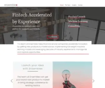 Ensemblex.com(Home) Screenshot